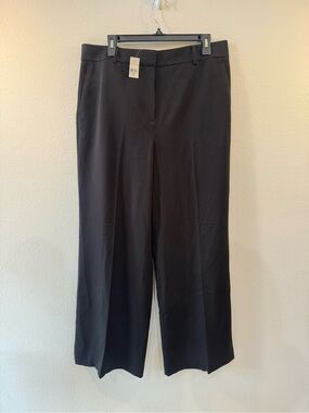 Ann Taylor NWT Black Wide-Leg Dress Pants - Women Sz 14